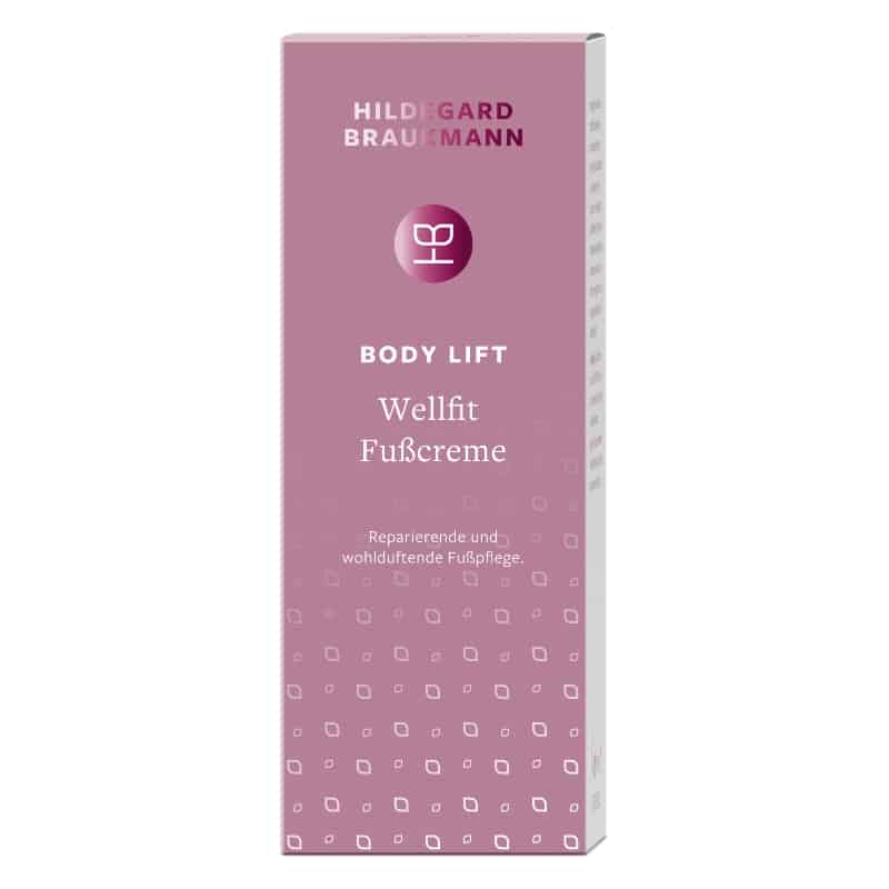 Hildegard Braukmann Body Lift Wellfit Fußcreme Karton