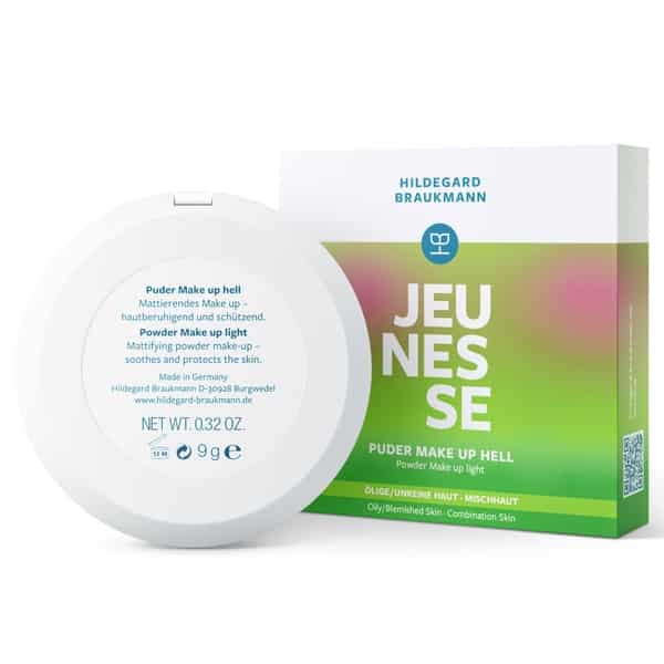 Hildegard Braukmann Jeunesse Puder Make up hell Rückseite
