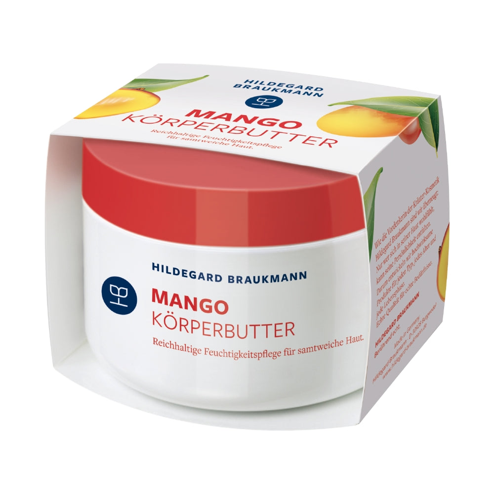 Hildegard Braukmann Mango Koerperbutter Verpackung