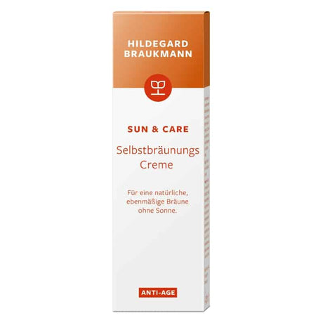 Hildegard Braukman Sun & Care Anti Age Selbstbraeunungs Creme Karton