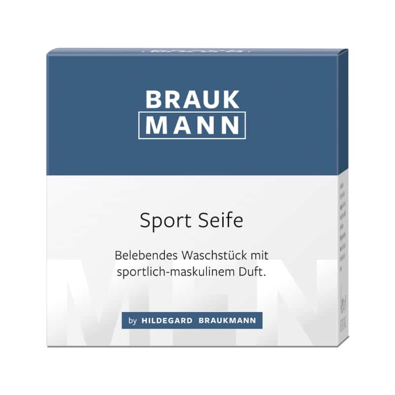 Hildegard Braukmann BraukMann Sport Seife Verpackung