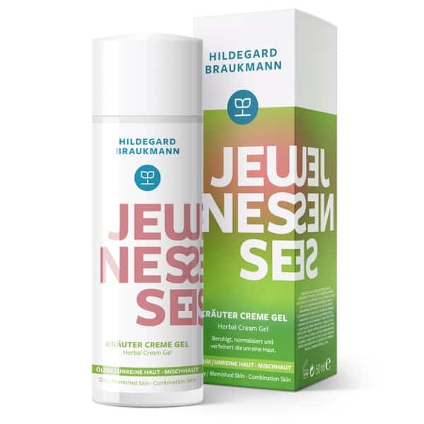Hildegard Braukmann Jeunesse Kraeuter Creme Gel Verpackung