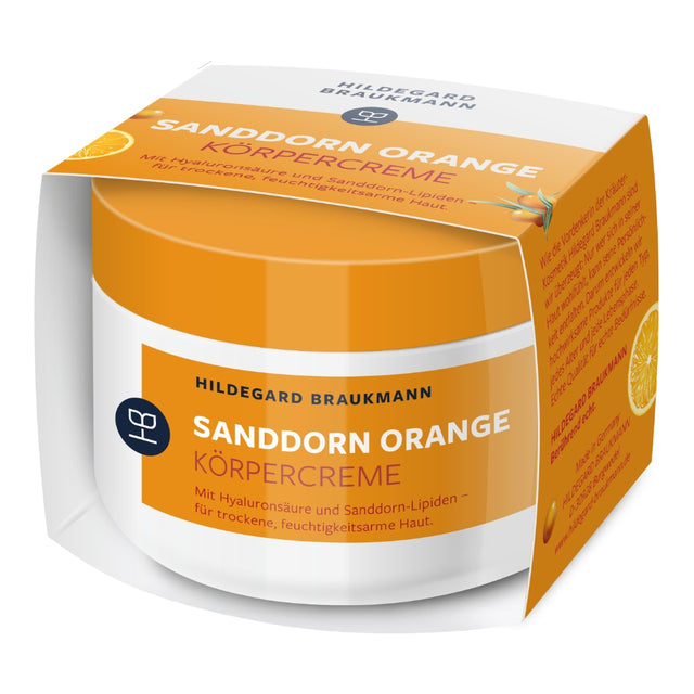 Hildegard Braukmann Sanddorn Orange Koerperbutter verpackung